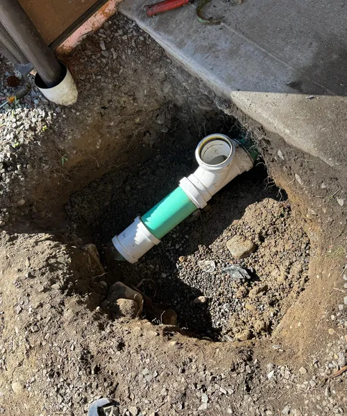 Spot repair clean out installation in Tacoma 